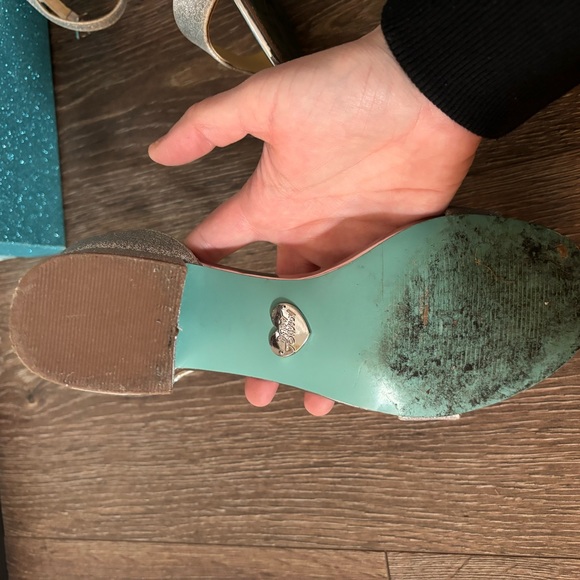 Blue by Betsey Johnson bridal shoes - Picture 3 of 3